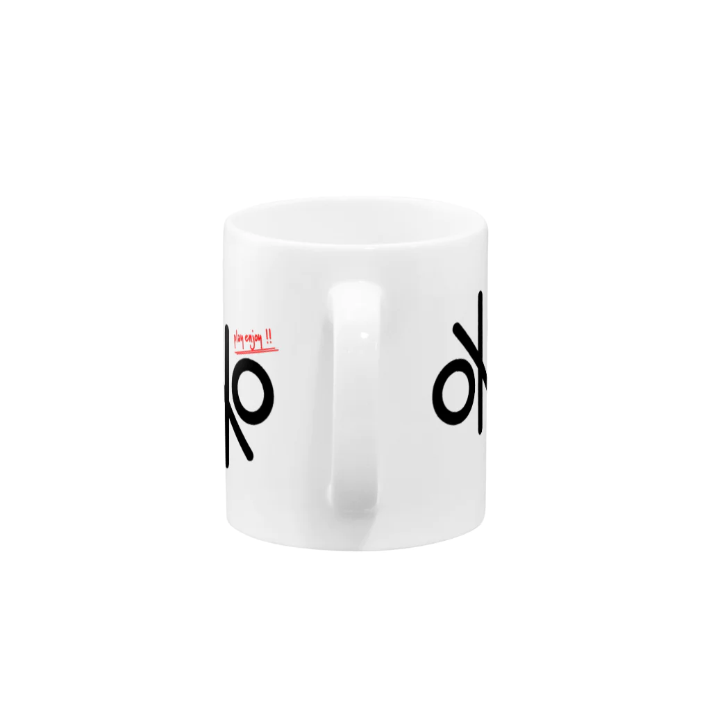 トトのがらくた堂のoHo mug マグカップの取っ手の部分