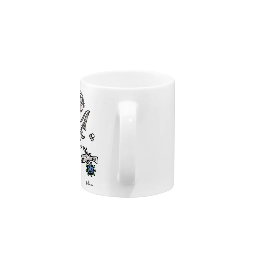 ウラケンストアのメダカの学校のダンクルオステウス君 Mug :handle