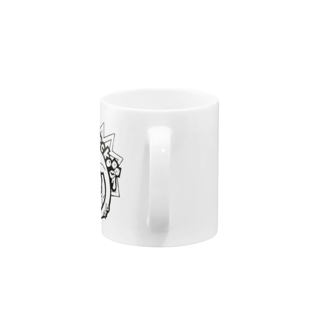 Dr.TeeTeeのクレステッドゲッコー Mug :handle