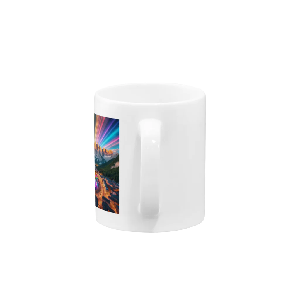 ir700の虹の風 Mug :handle