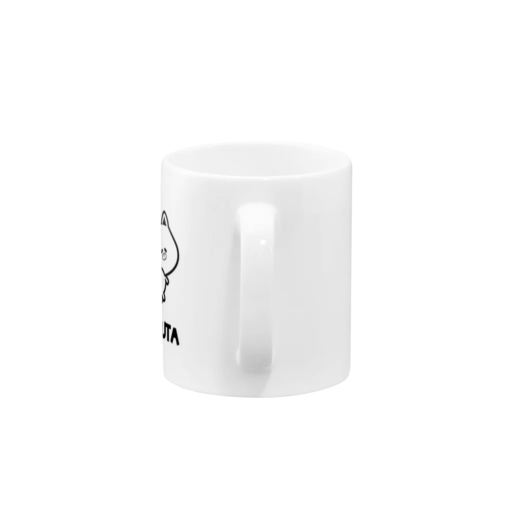 たがおのおみせのこぶた（しんぷる） Mug :handle