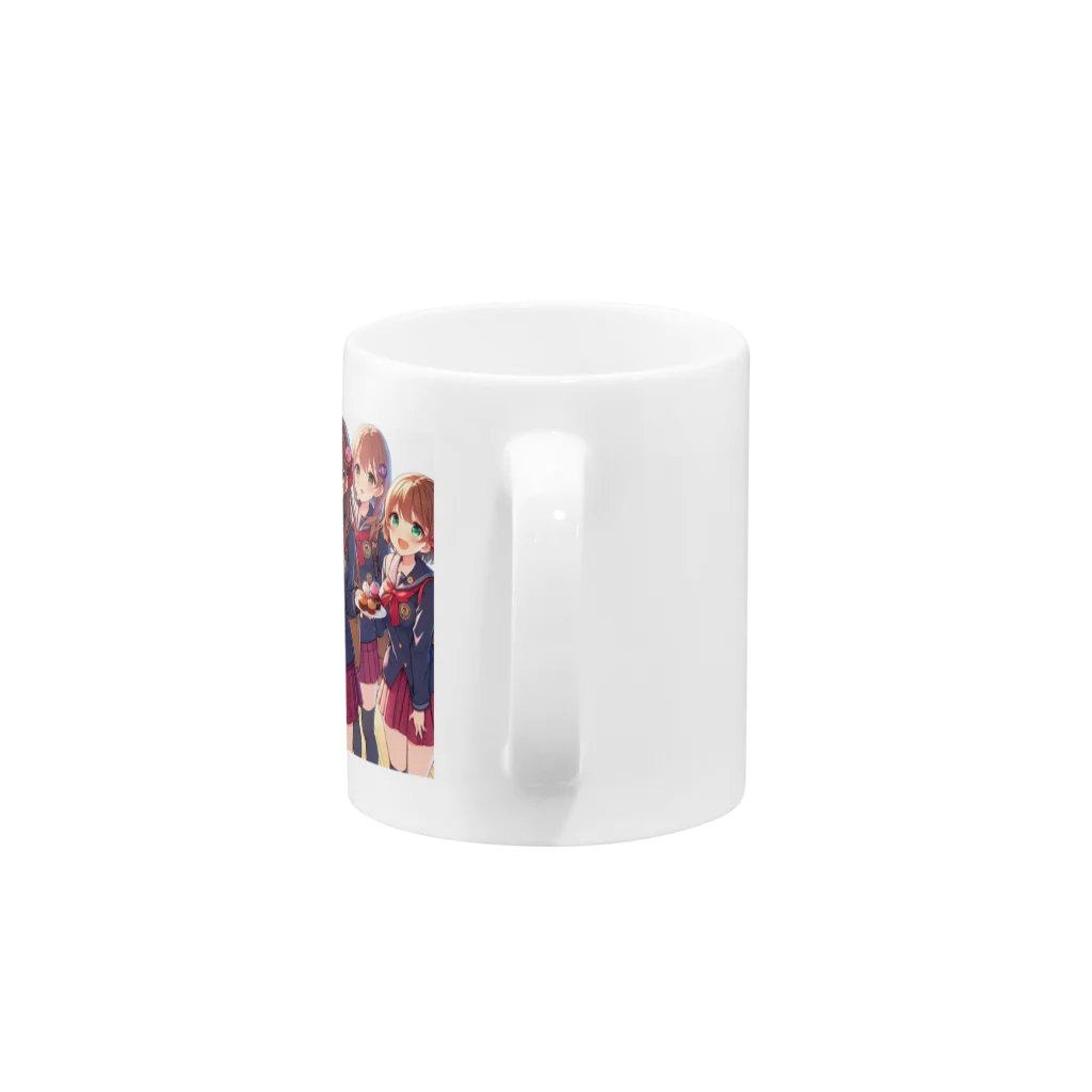 SWQAの女子会 Mug :handle