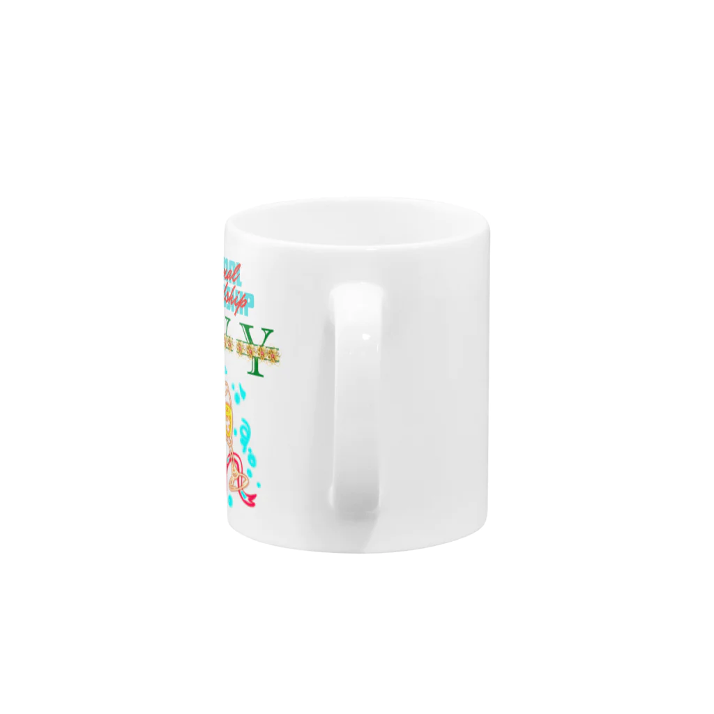 ivybloonの仲間と乾杯 Mug :handle