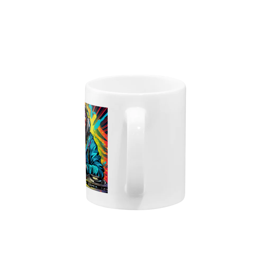 おるすバンクのDj_osaru Mug :handle