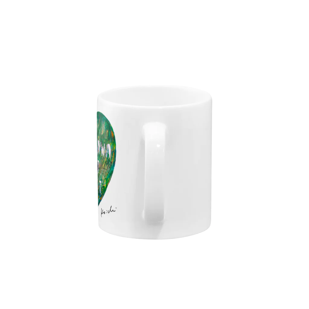 nissyheartのASAHIKAWA HEART STREET Mug :handle