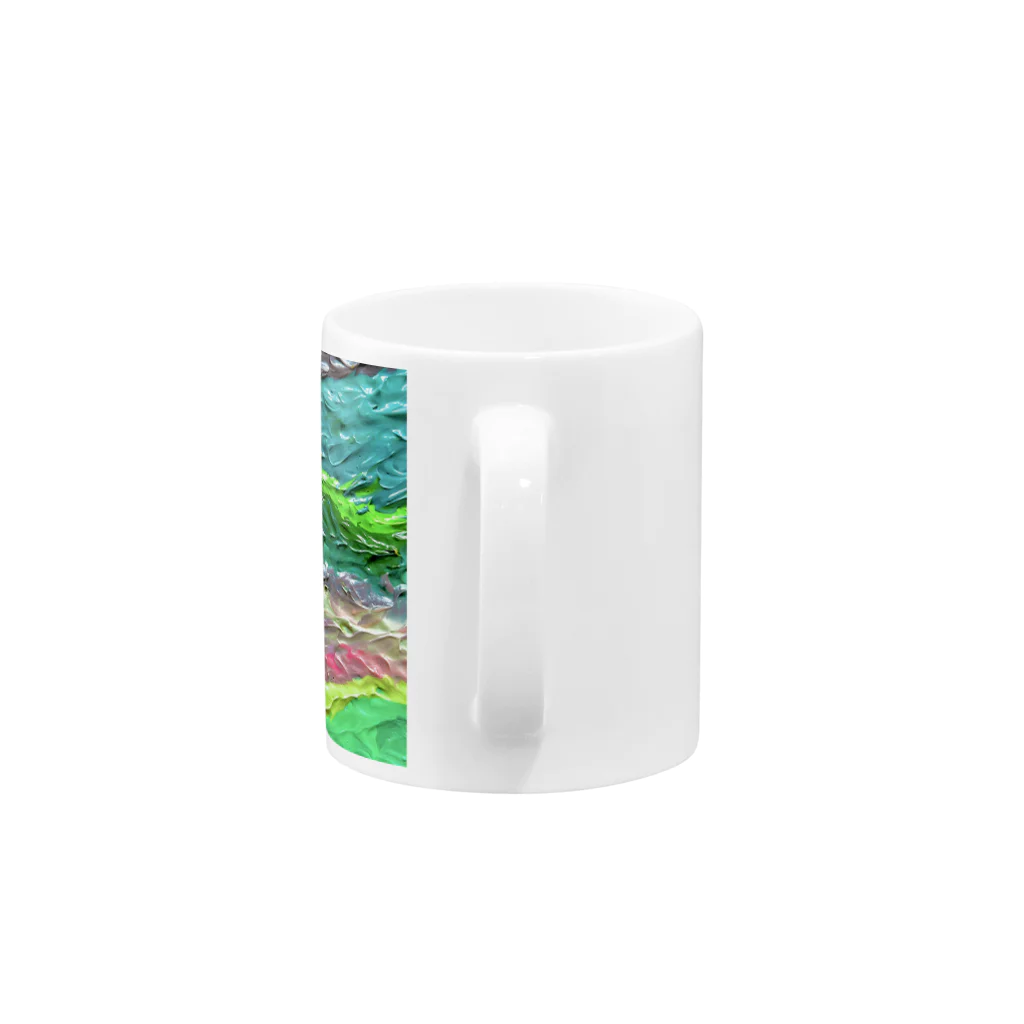Gryuneのぐりゅあーと　輝路 Mug :handle