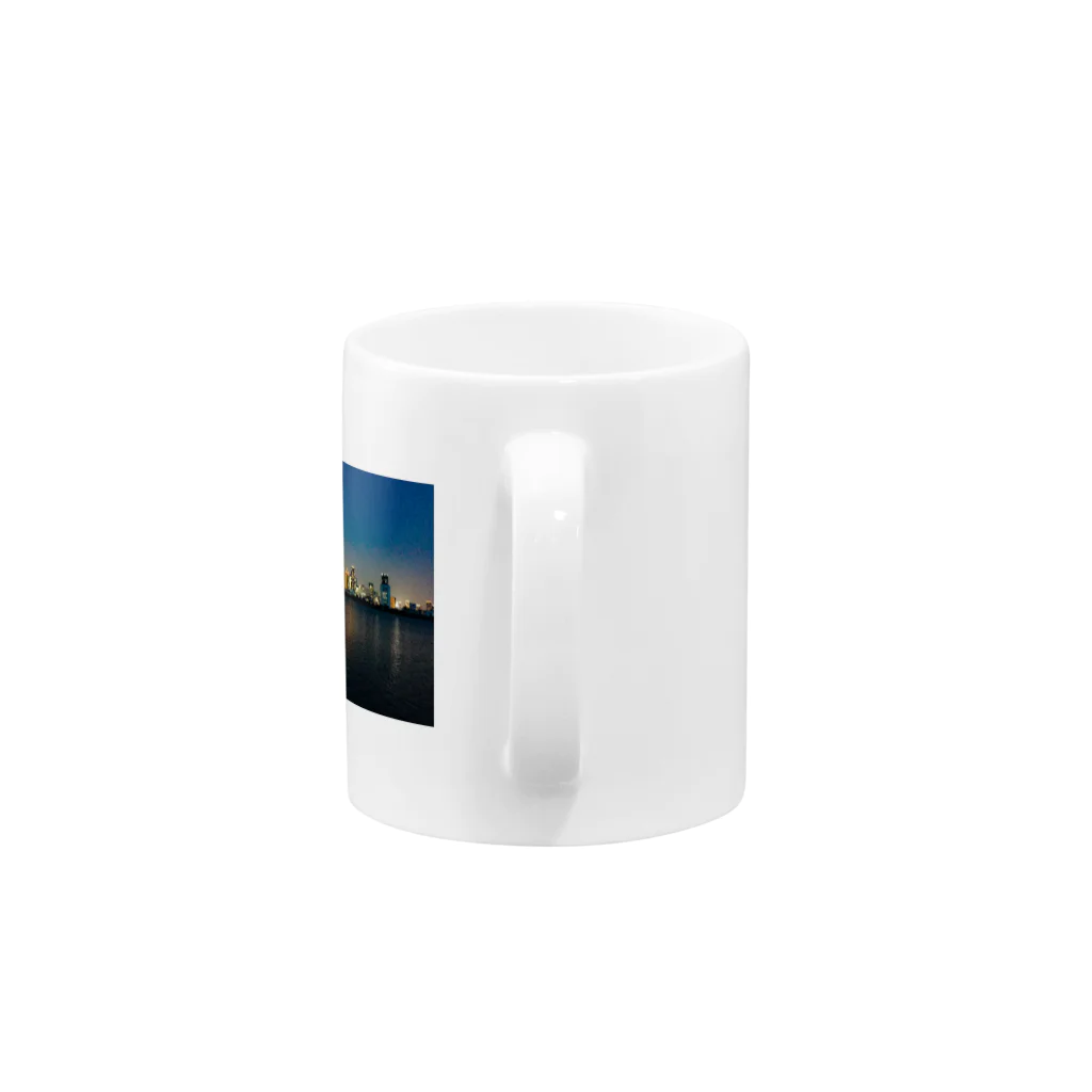 OSAKA NEIGHBORの梅田の夜景 Mug :handle