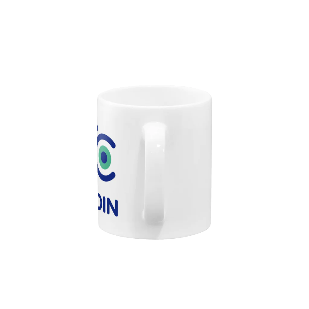 OWLCOIN ショップのOWLCOIN Mug :handle