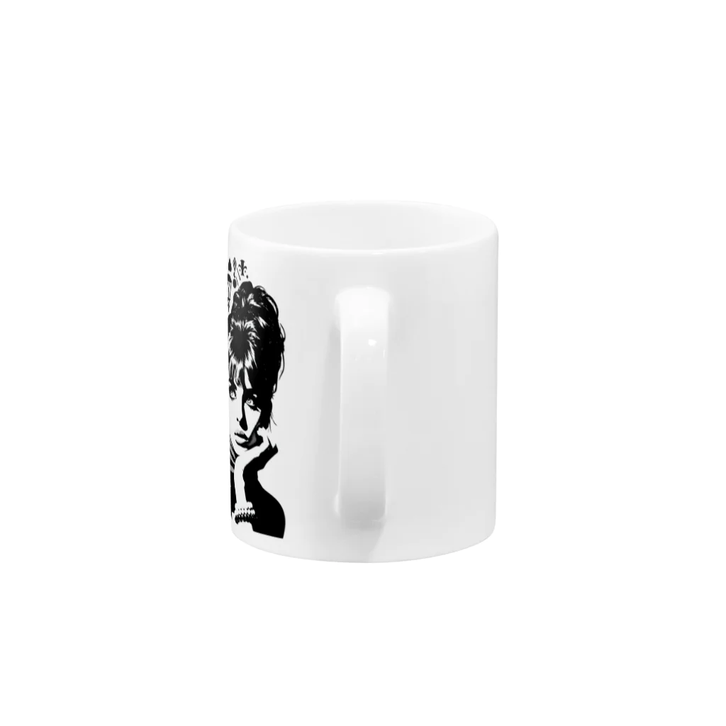 Masayuki KiyamaのMasayuki Kiyama Design19 Mug :handle