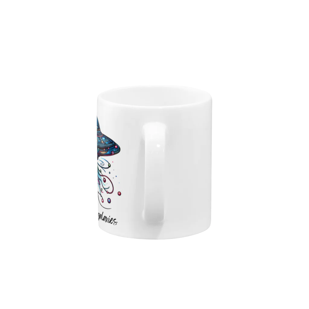 チェリモヤの宇宙冒険UFO 02 Mug :handle