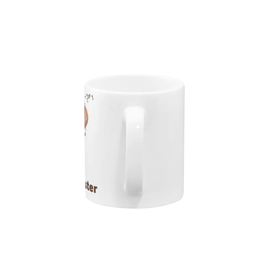 leisurely_lifeのcoffee monster Bourbon Mug :handle