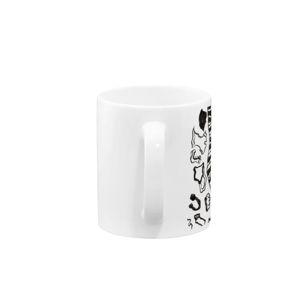 flowerドットsistersのflowerドットsisters Mug :handle