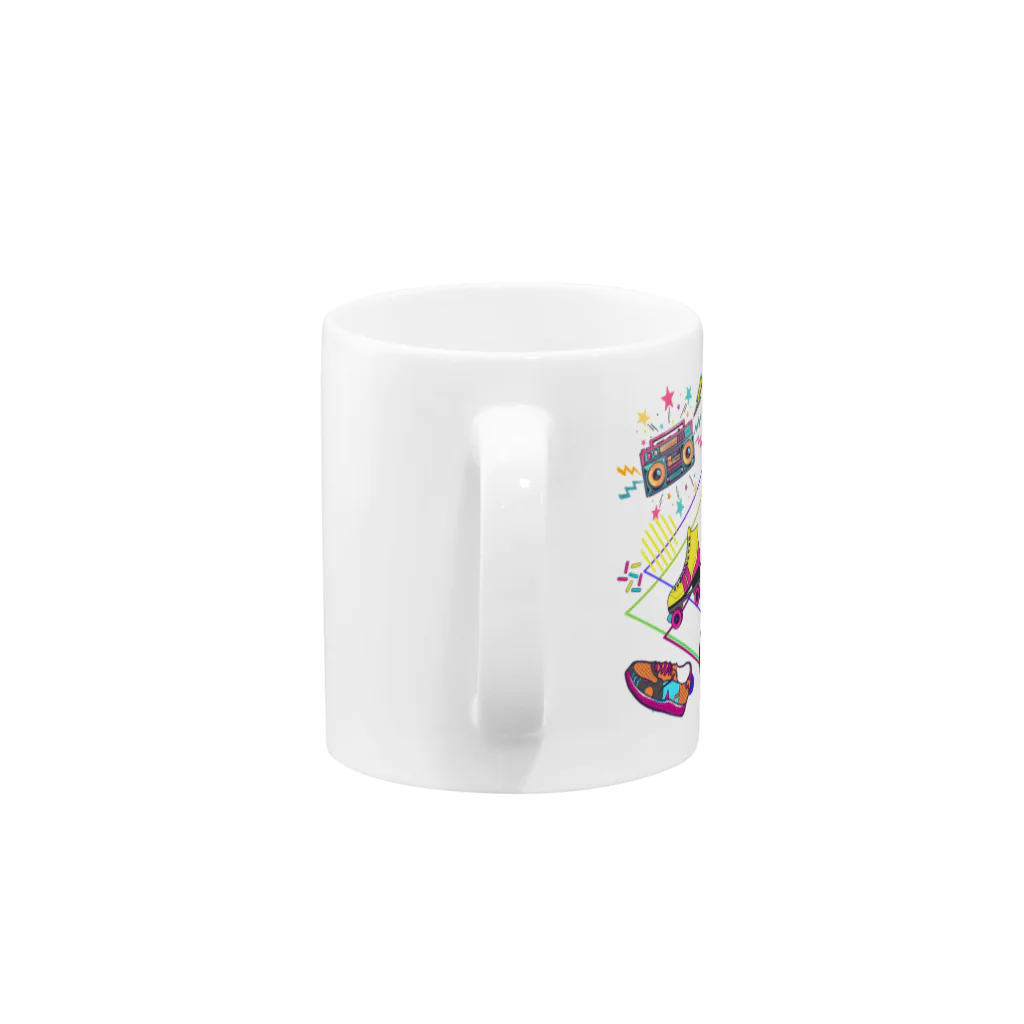 CHIBE86のRetro Vibes　レトロな雰囲気 Mug :handle