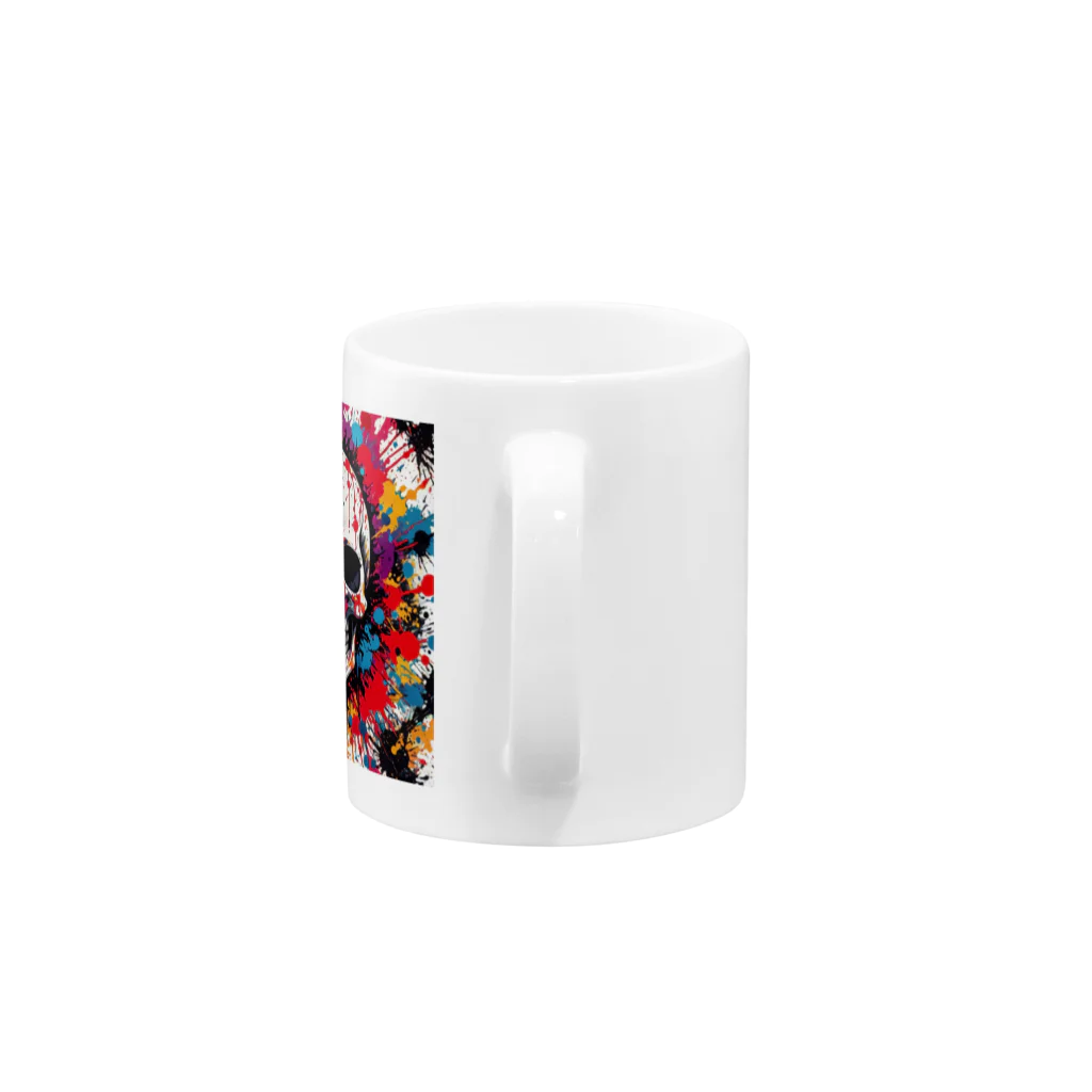 Alatreonのインクとドクロ_2 Mug :handle