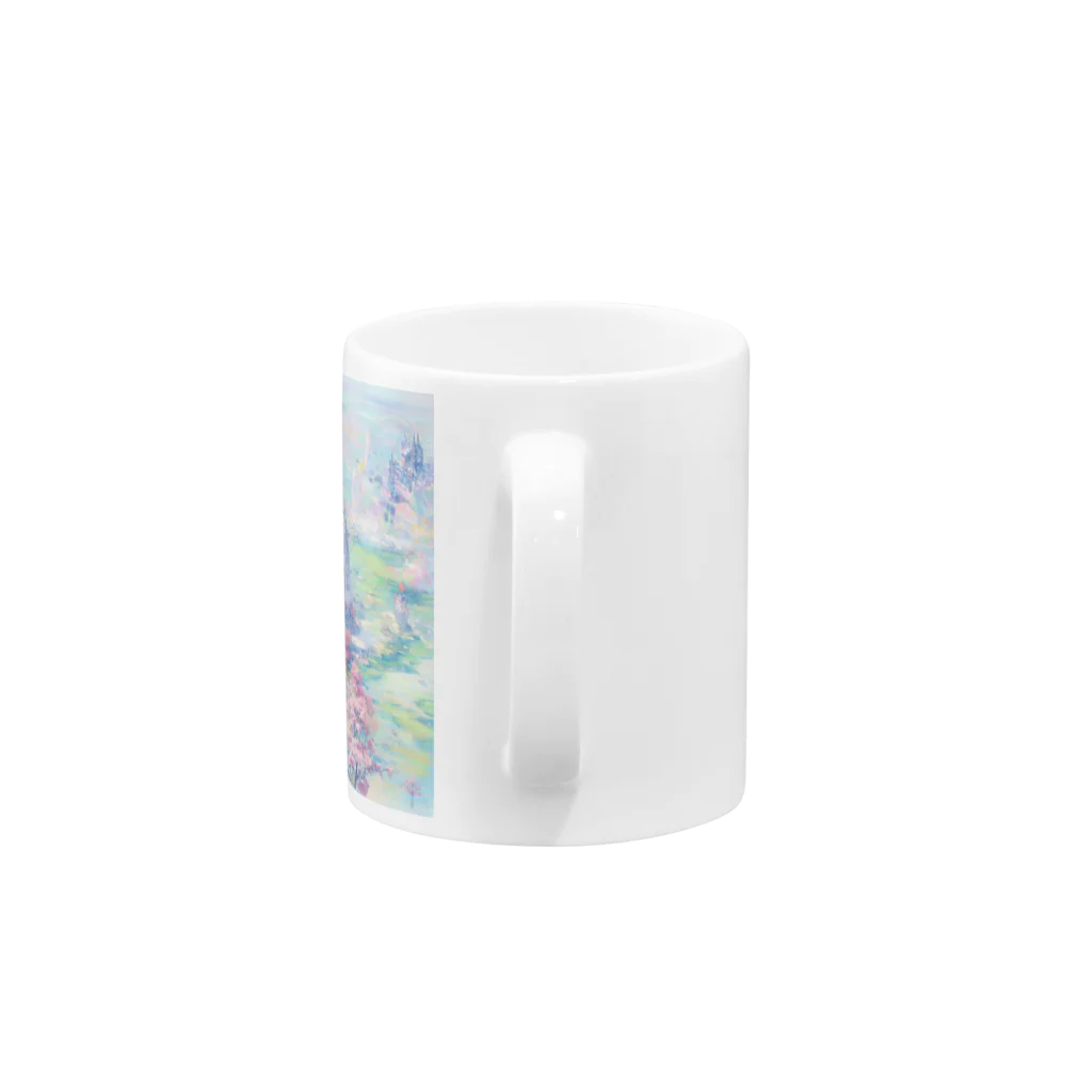 幻想世界のイーハトーブの幻風景 Mug :handle