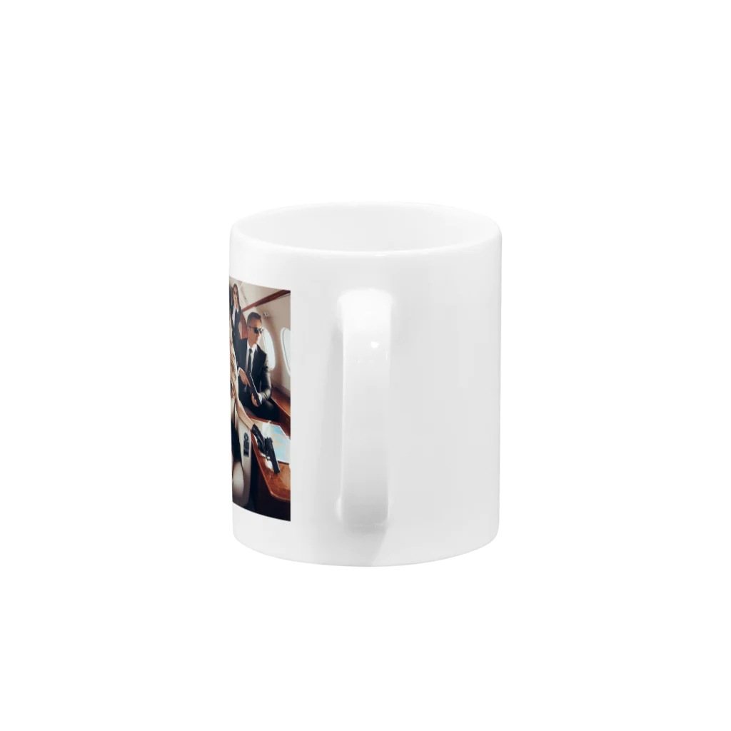 SWQAの女BOSS Mug :handle