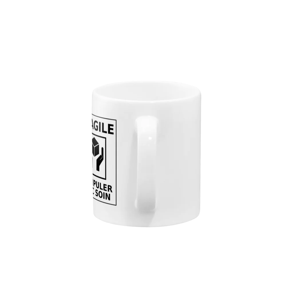 Miyanomae ManufacturingのFRAGILE Mug :handle