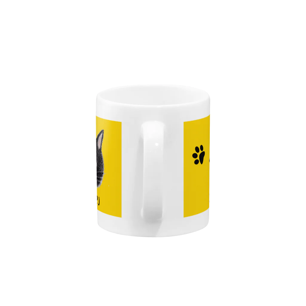 Ａｔｅｌｉｅｒ　Ｈｅｕｒｅｕｘのうちのクロ Mug :handle