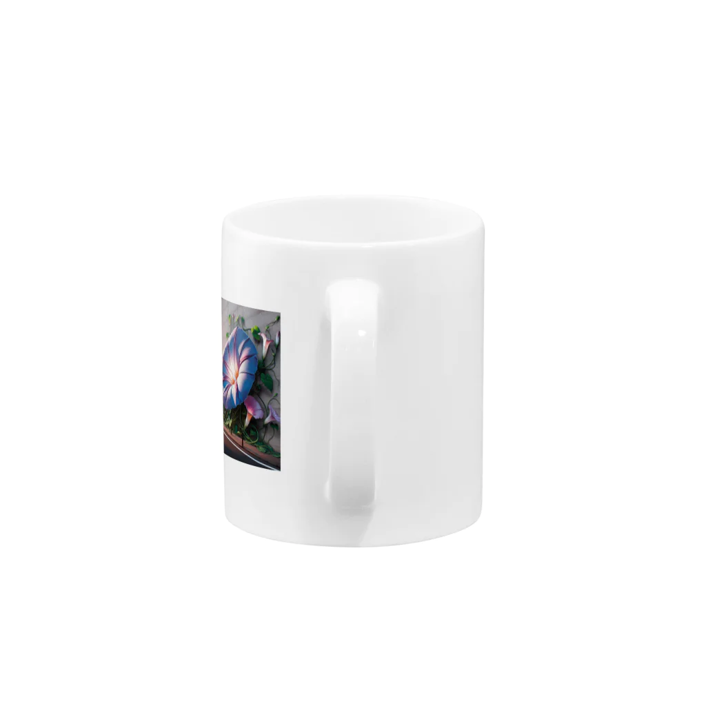 hanayaのアサガオ③ Mug :handle