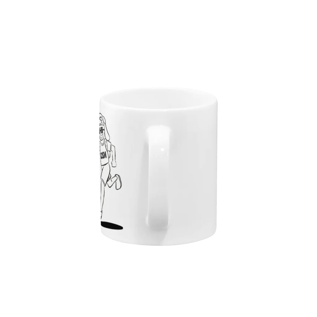 ウルトラランナーオサムのUTROSM応援グッズ📣 Mug :handle