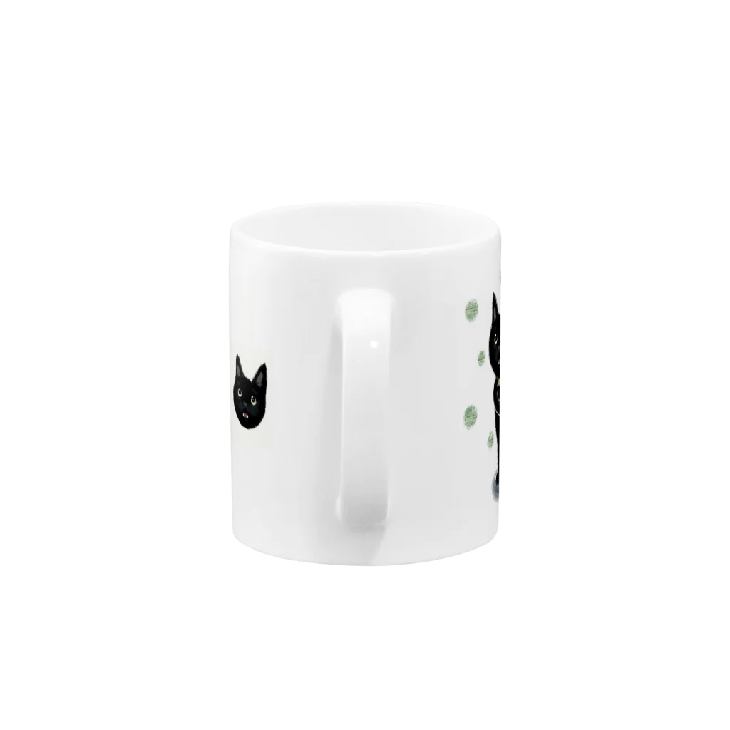 きゃらめる屋のpotchiii logo Mug :handle