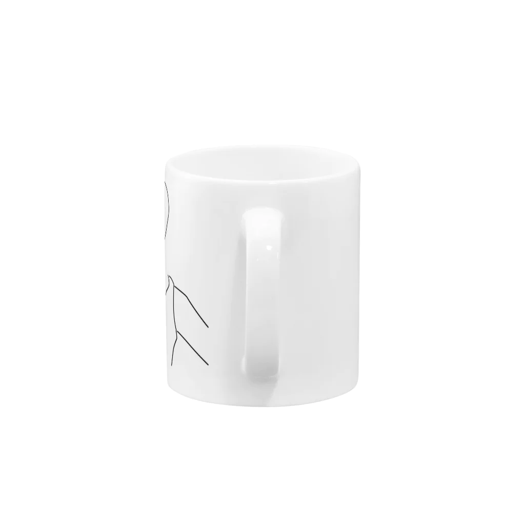 ICMRのロッキュー Mug :handle