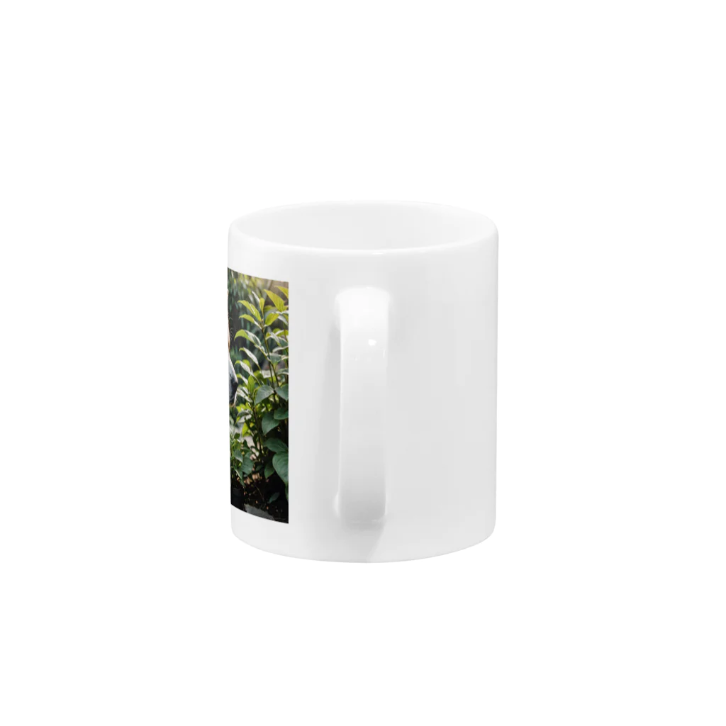 neeeeeeの草と犬 Mug :handle