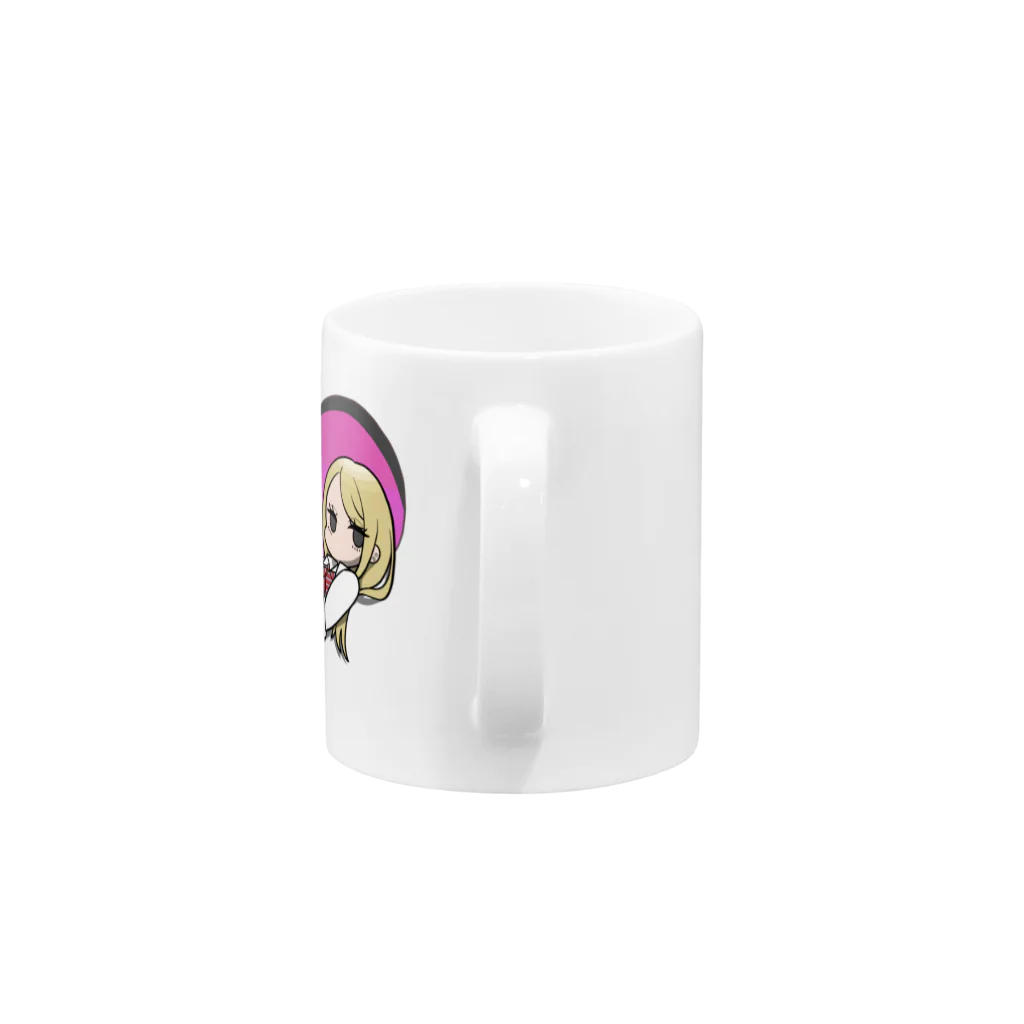 mario_suzuriの心にギャルを住まわせて Mug :handle