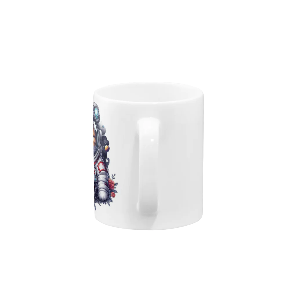 ichi_cocoの宇宙へお散歩 Mug :handle