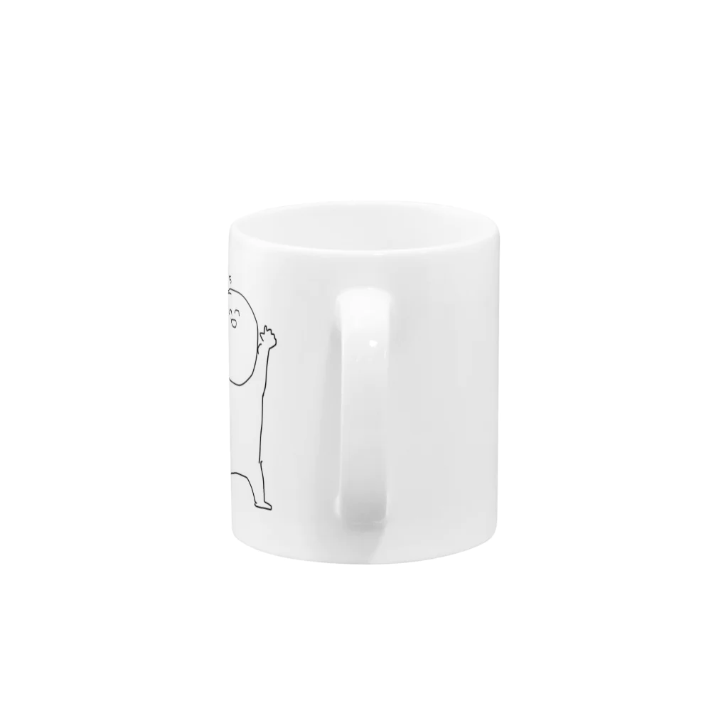 うさ子のお店のわろち Mug :handle