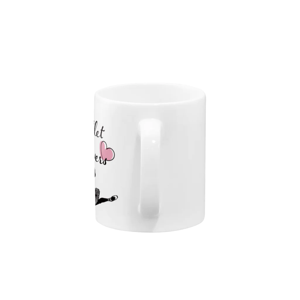 Saori_k_cutpaper_artのBallet Lovers Ballerina Mug :handle