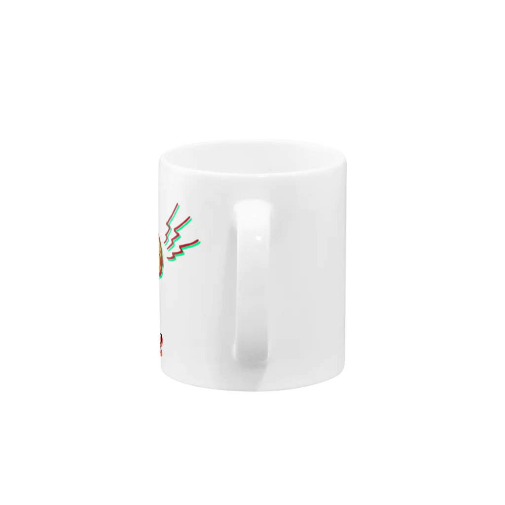 UETSUJI ShotaroのBRAIN SHOCK Mug :handle