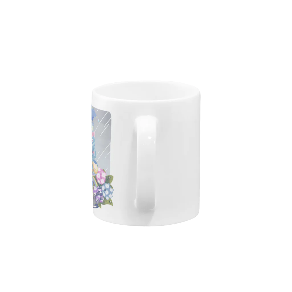 あやこ熊猫/ぱんだVTuberの梅雨のグッズ Mug :handle