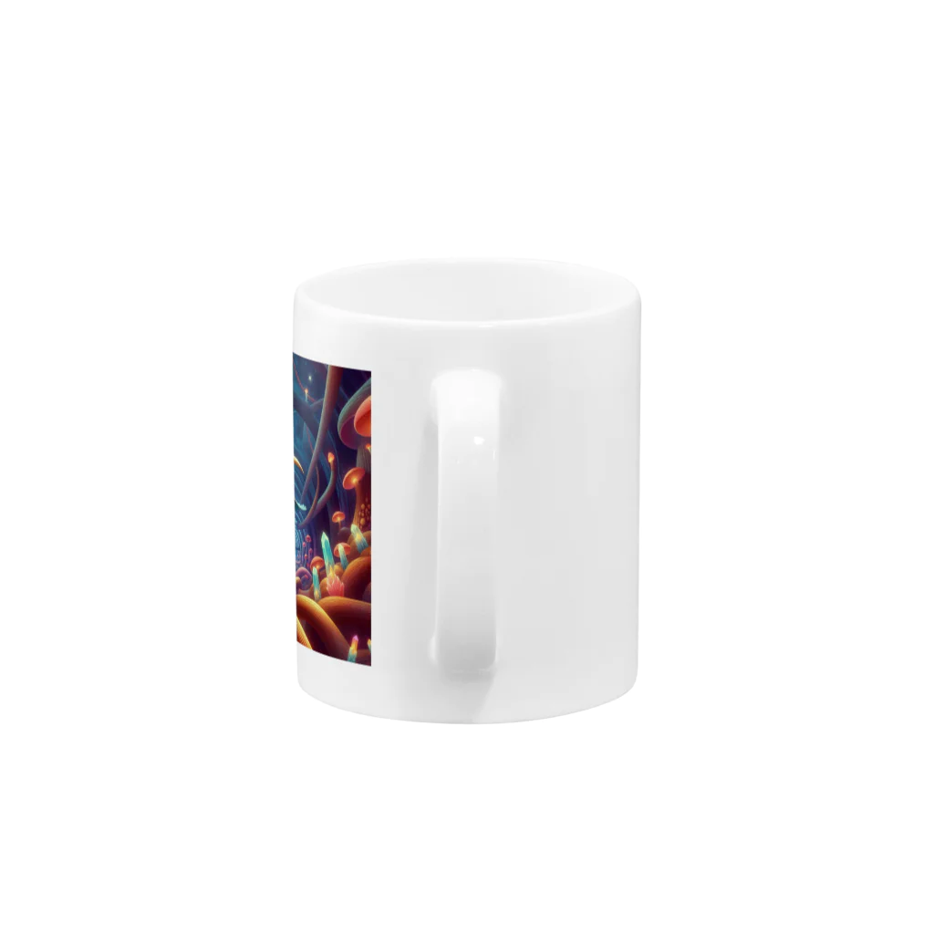 yanrokuのTORI3 Mug :handle