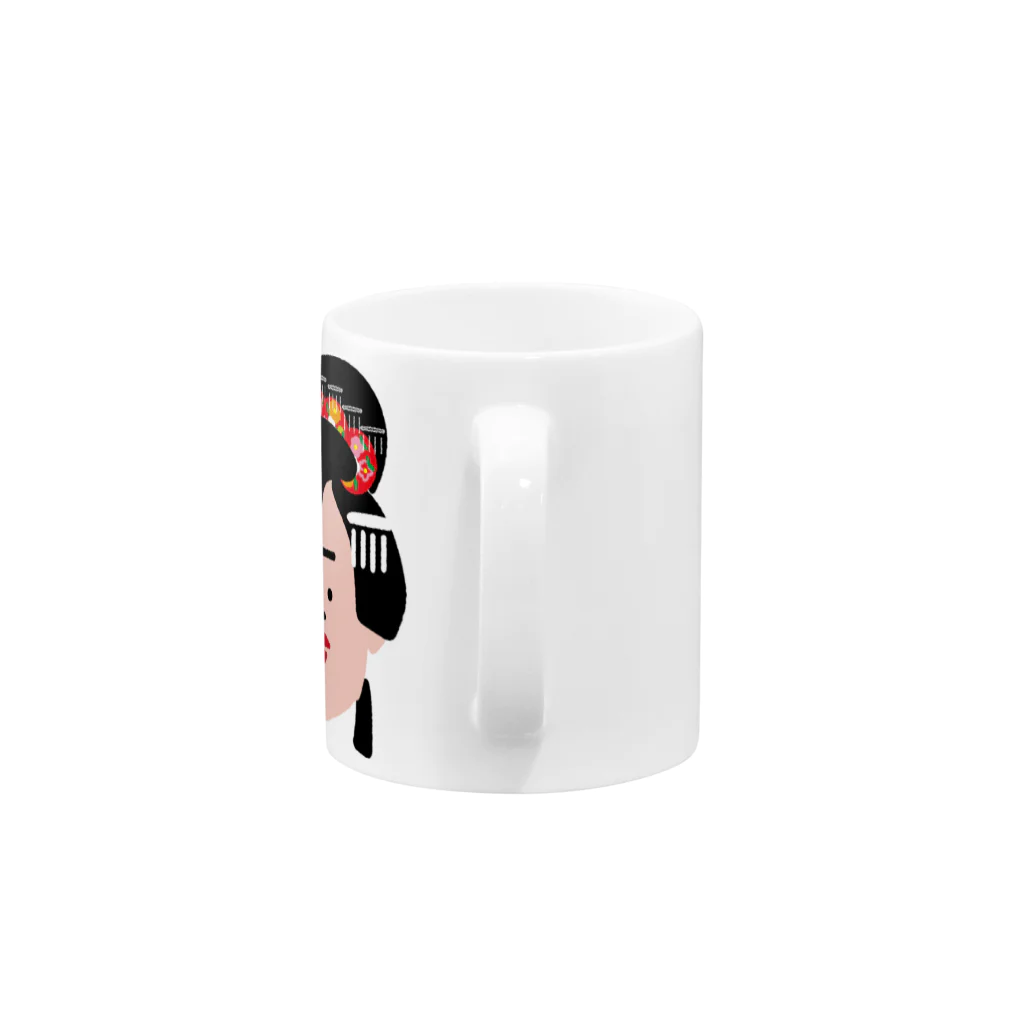 スのおんな Mug :handle