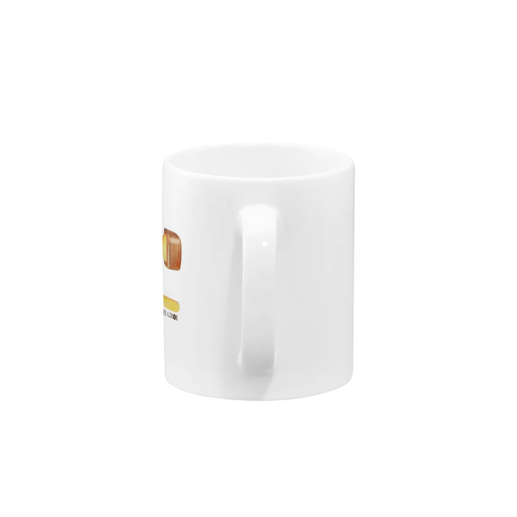 Alles Liebeのホットチョコレート Mug :handle