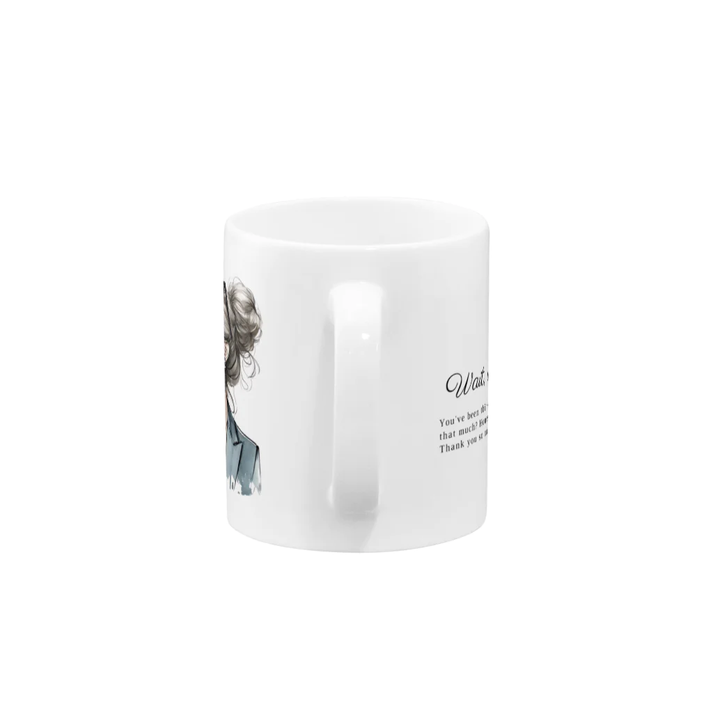 美フォワードのElegant Surprise Mug Mug :handle