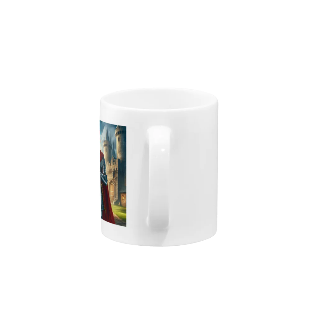 何でもありデザインの騎士シリーズ Mug :handle