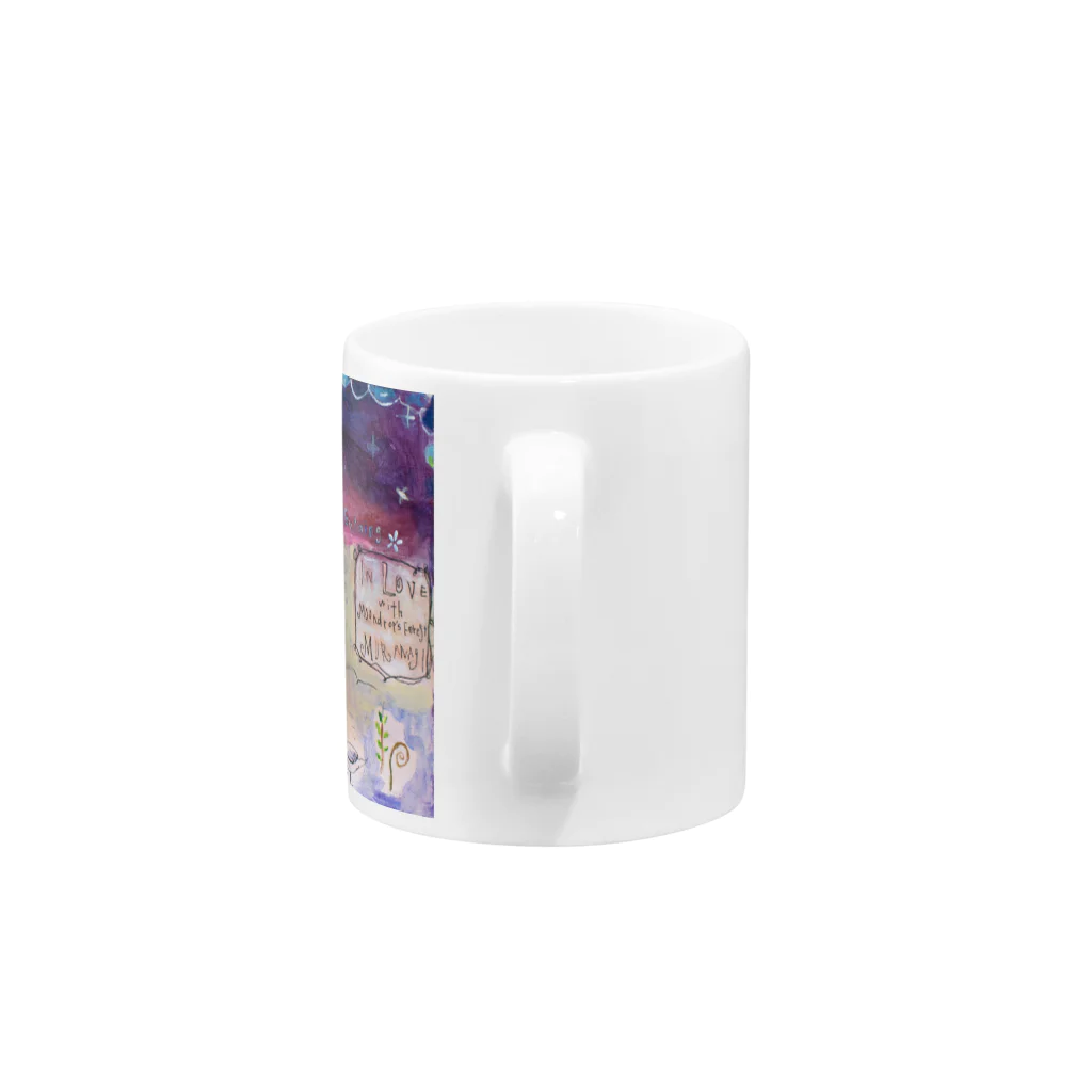 月ノ子の森に恋してのムラナギ／Good Evening Guell Mug :handle