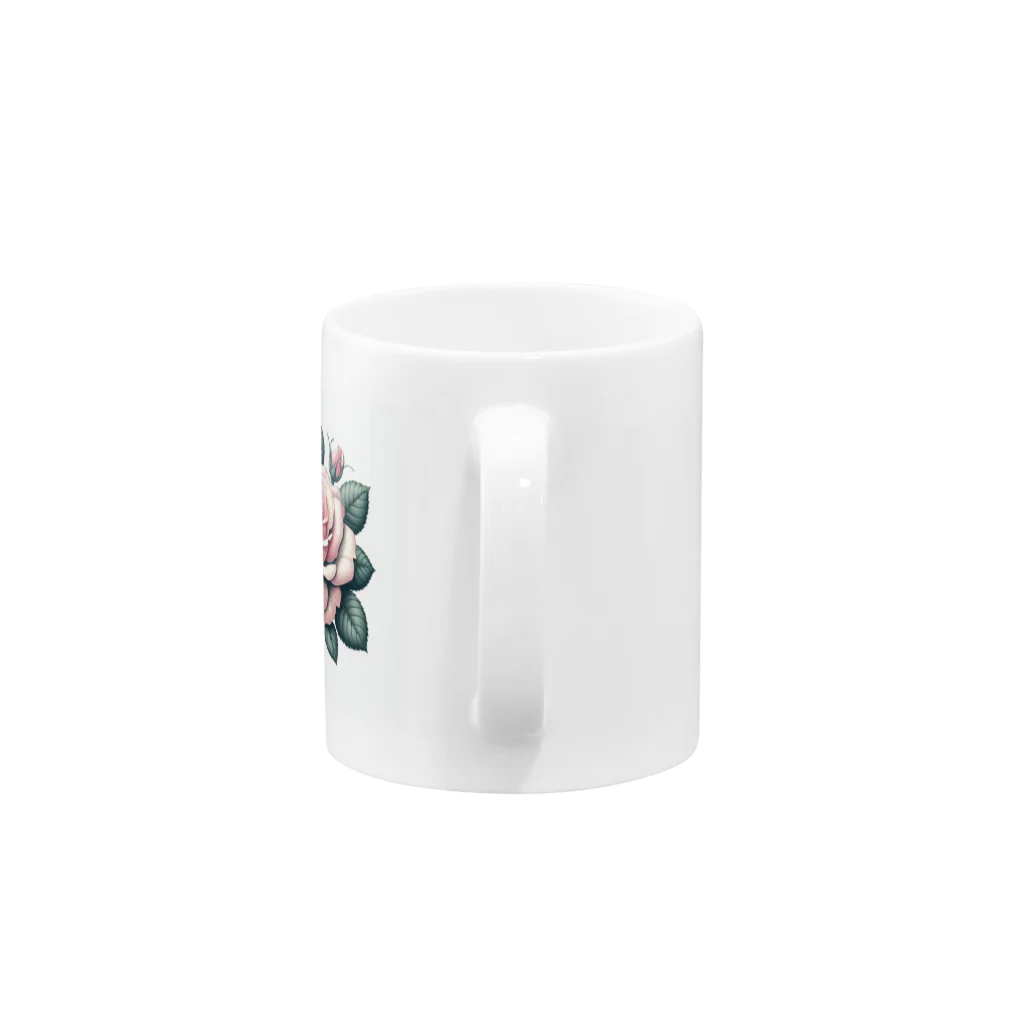 zymrの一本の強い薔薇 Mug :handle