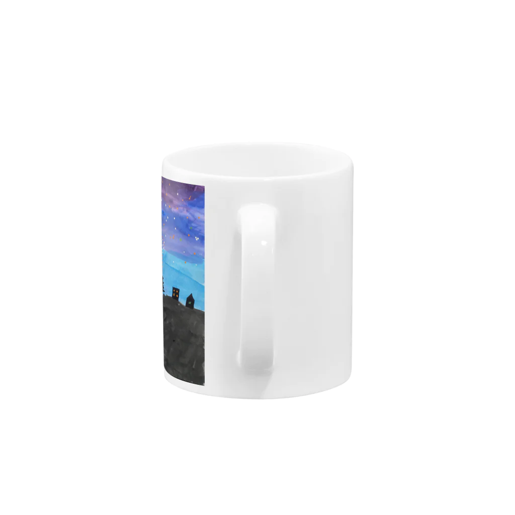 clmn_kの星空の夜 Mug :handle