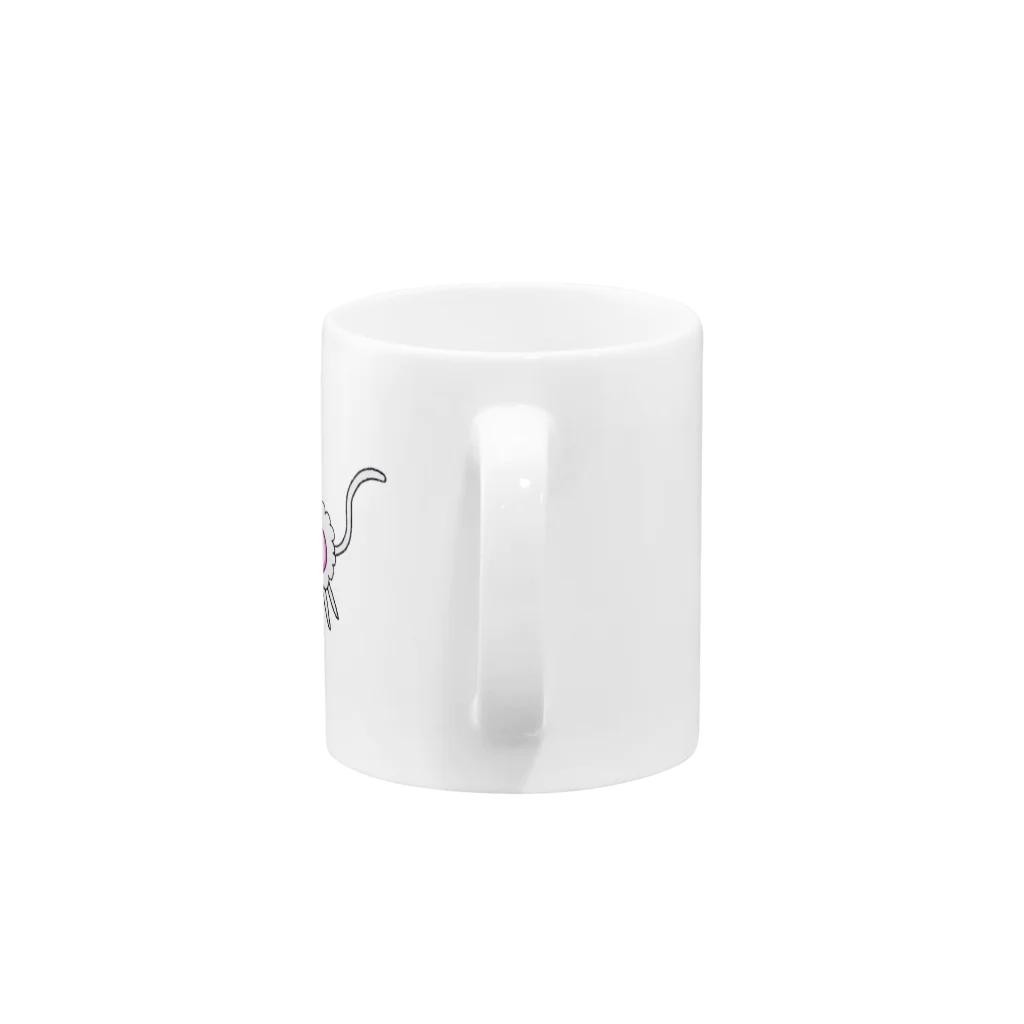 uniyaのにゃると Mug :handle