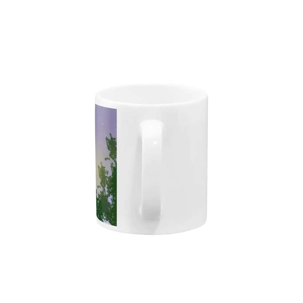 atelier_lapislazuliの夜空 Mug :handle