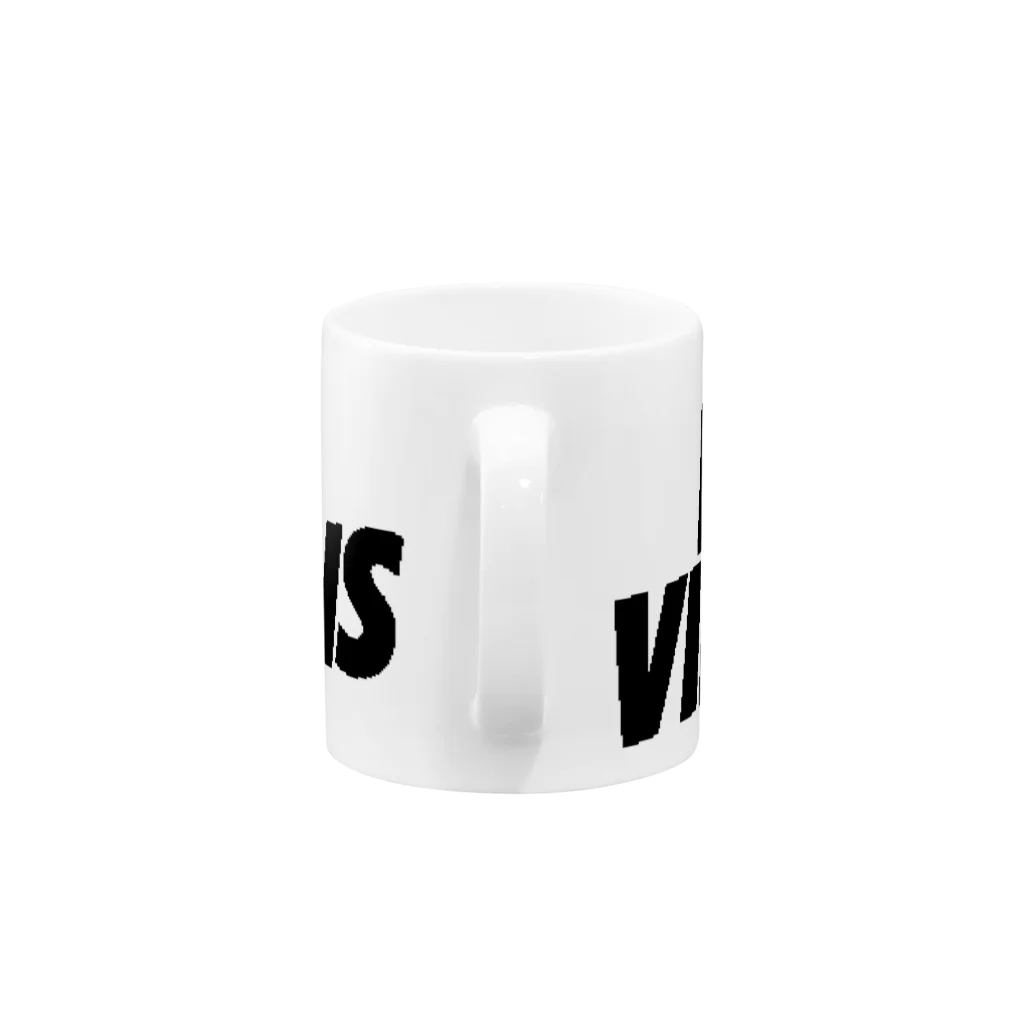 VinylcornのPVC mug マグカップの取っ手の部分