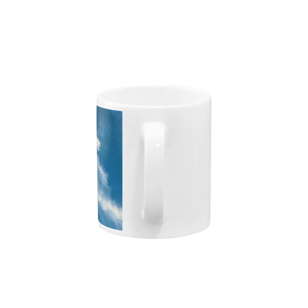 IMABURAIのClimbing the clouds Mug :handle