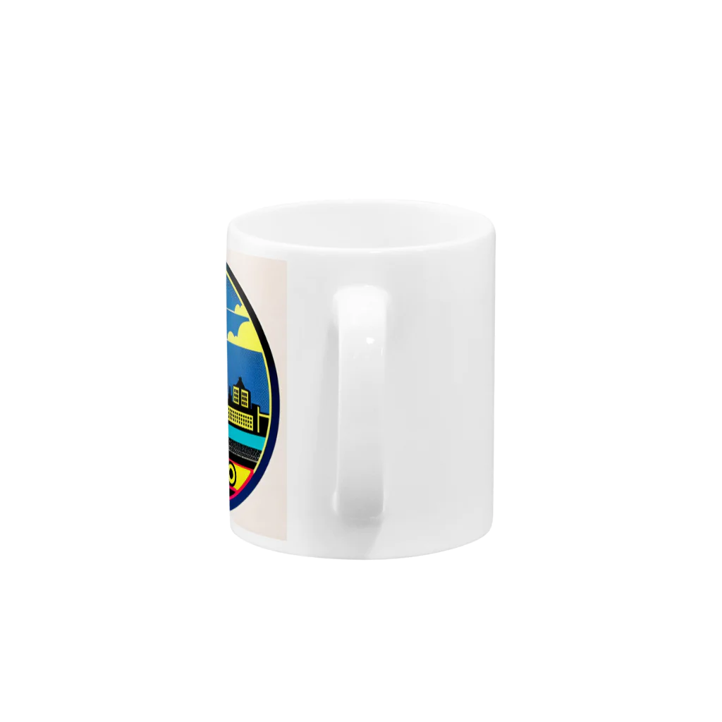 GoogleTamaniriyousuruのFantasy city2 Mug :handle