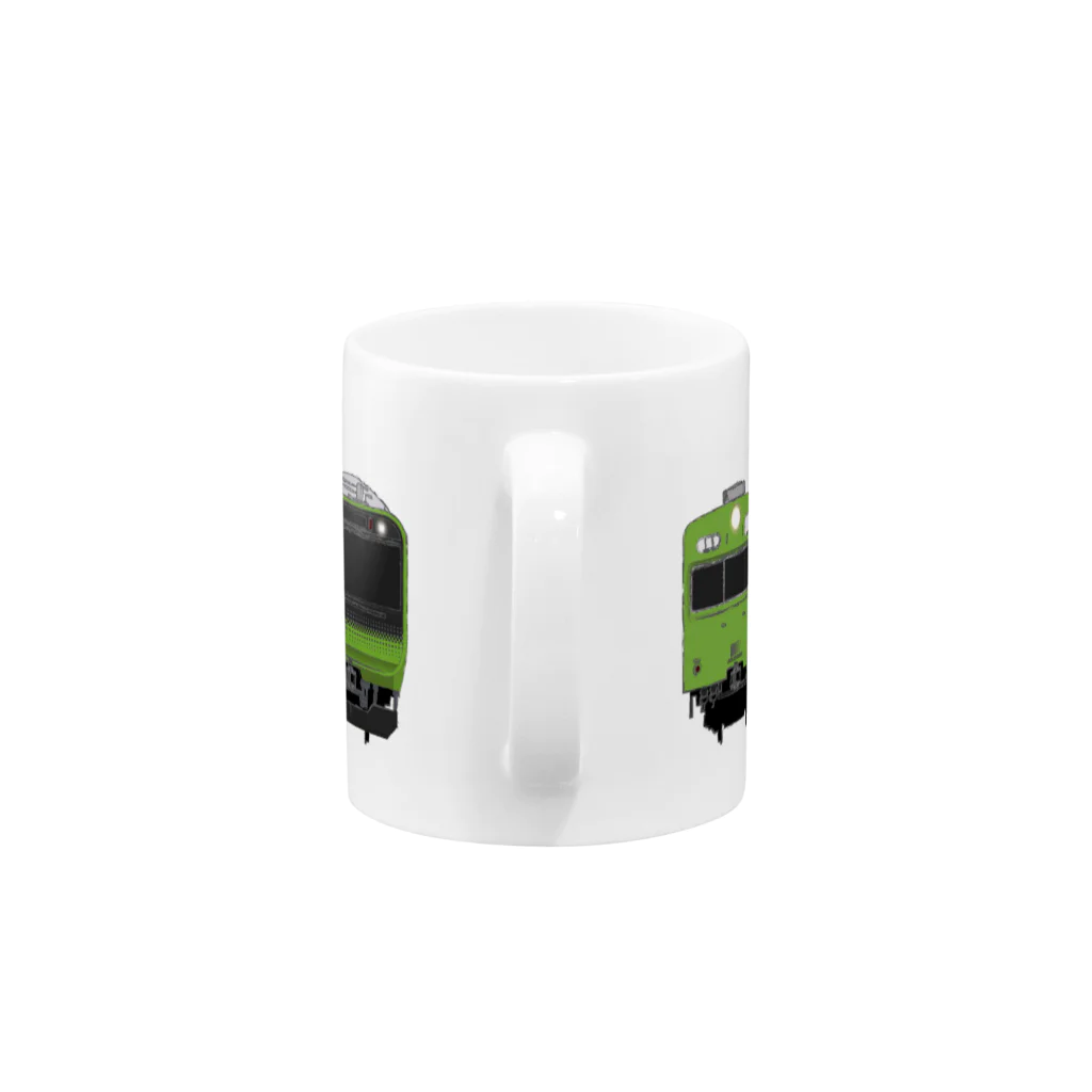 sushima_graphical_trains / SHI-DEの山手兄弟 Mug :handle