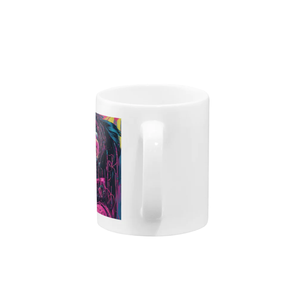 Appoのパンクガール Mug :handle