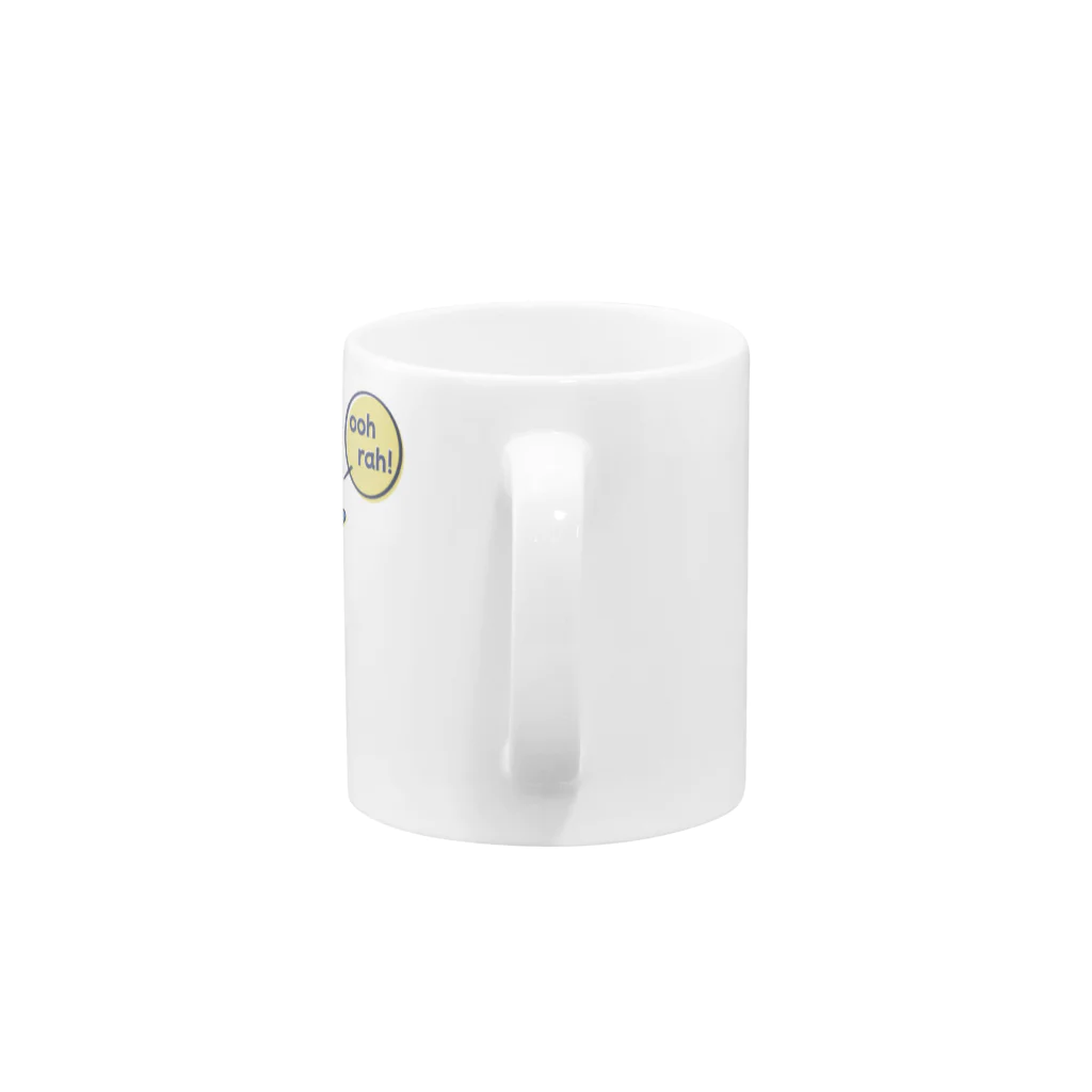 huroshikiの水平ペンギン🐧 Mug :handle