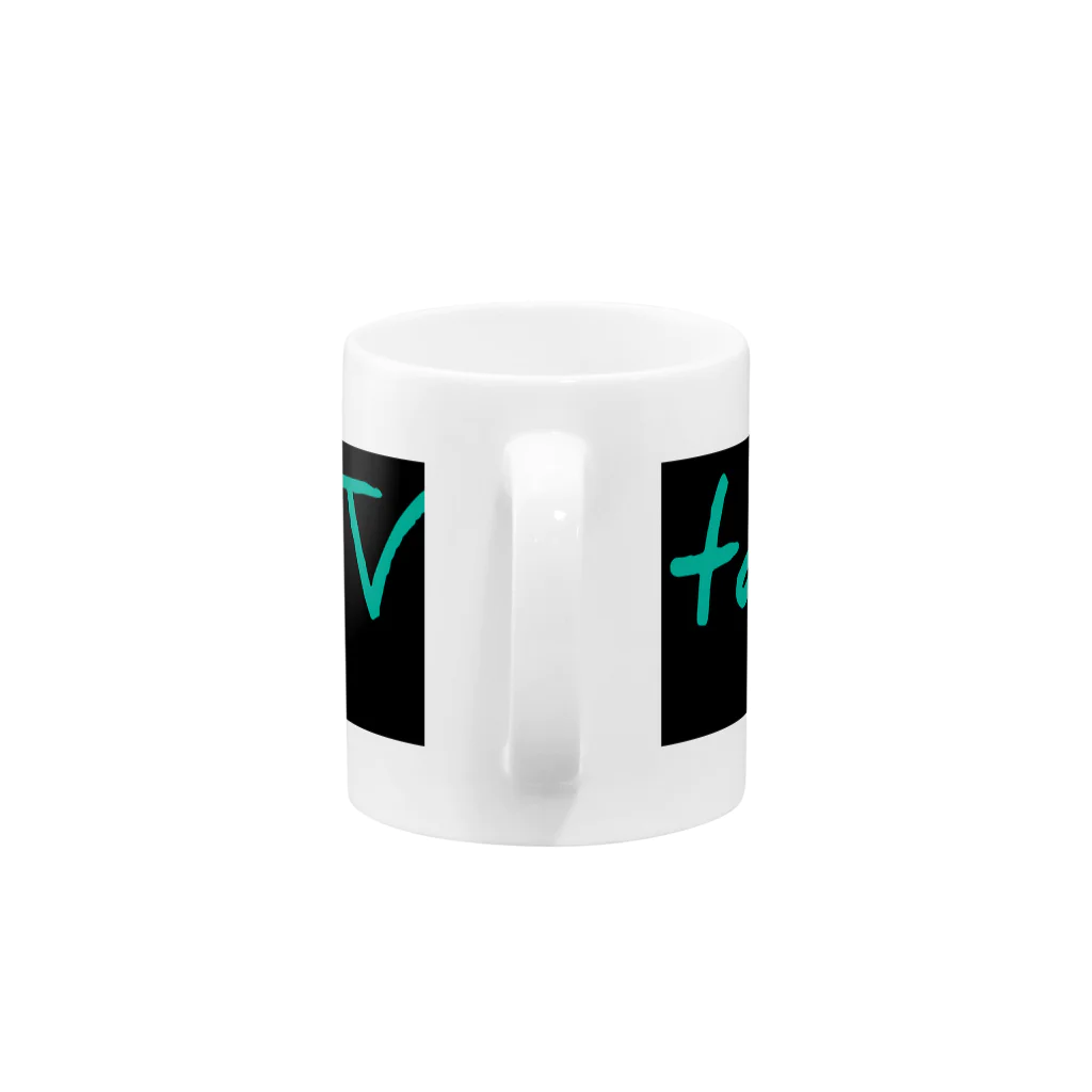 AIイラスト販売のtataraTVオリジナルグッズ Mug :handle